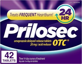 Prilosec 20.6 mg OTC, 42 Tablets (Pack of 3) - £66.33 GBP