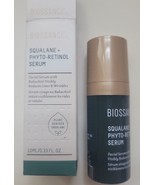 Biossance Squalane + Phyto-Retinol Face Serum .33oz 10ml Travel Size New... - $13.54