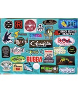 29+ - DIFFERENT SPORT FISHING DECALS LOT - OFFSHORE VINYL STICKERS - MAR... - $469.48 MXN