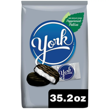 Dark Chocolate Peppermint Patties Candy, Party Pack 35.2 Oz - £22.71 GBP