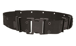 New Web Duty Pistol Belt Lbe Lce Alice Black LC-1 Nylon Medium 19&quot; - 47&quot; Waist - $17.81