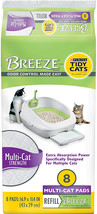 Purina Tidy Cats Breeze Litter System Cat Pad Refill, Multi Cat Strength... - $33.99
