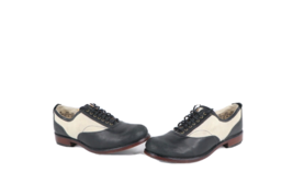 Vintage 90s Timberland Boot Company Womens 8 Heeled Leather Canvas Shoes... - $89.05