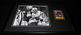 Gino Marchetti Signed Framed 12x18 Photo Display Colts vs Bart Starr - £55.21 GBP