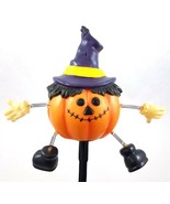 Pumpkin Jack O Lantern Witch Blow Molds Halloween Lawn Stakes Yard Decor... - £39.48 GBP