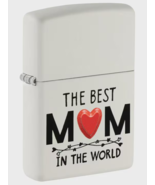 Cool Best MOM Raised Heart Zippo Lighter - $33.20
