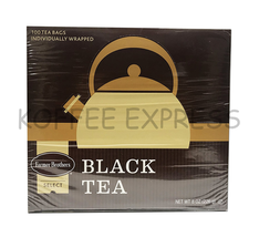 Farmer Brothers Hot Tea Bags, Tea - Black Tea, 100 Count Individually Wrapped - £10.79 GBP