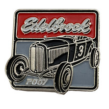 Edelbrock Motorsports Racing Team League Race Car Lapel Pin Pinback - £6.24 GBP