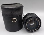 Minolta MC ROKKOR-PG 1:1.4 F=50mm  Camera Lens With Case 3062586 - $53.22