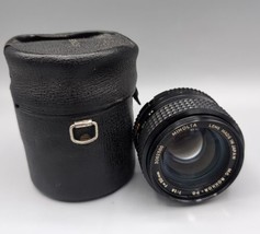 Minolta MC ROKKOR-PG 1:1.4 F=50mm  Camera Lens With Case 3062586 - $53.22
