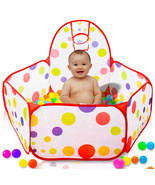 Children’s Ocean Ball Pool with Basketball Hoop – Balls Not Included - €8,39 EUR