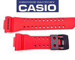 Genuine CASIO G-SHOCK Watch Band Strap GA-400-4B Original Red Rubber  - $34.95