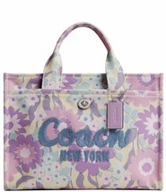 COACH Cargo Tote Bag w/ Floral Print Medium Canvas Crossbody ~NWT~ CBG42 - $5,296.24 MXN