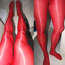 Men Sexy Shiny Pantyhose Super Elastic Glossy Stockings See-through Nylon Tights - £7.52 GBP