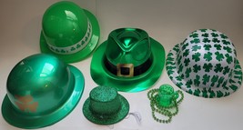 St. Patrick’s Day Leprechaun Top &amp; Derby Hats, Travel Shot Glasses, Select: Item - $2.96+