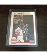1991 NBA Hoops Basketball Card #40 Sean Elliott, Spurs - $1.38 CAD