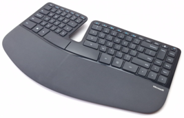 Microsoft Sculpt Ergonomic Wireless Keyboard 1559 Tested - No Dongle - £23.37 GBP