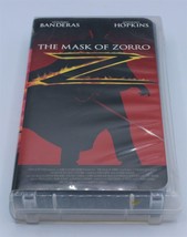The Mask of Zorro (VHS, 1998) - Antonio Banderas, Anthony Hopkins - $2.99