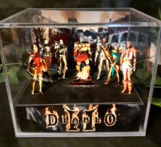 Diablo 2 - 3D Cube Handmade Diorama - Video Games - Shadowbox - £54.67 GBP