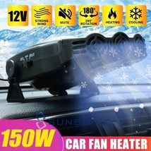 150W Portable Auto Heater Heating Cooling Fan Demister Defroster For Car... - £30.32 GBP