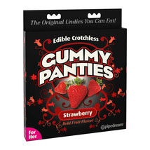 Edible Crotchless Gummy Panties Strawberry - $190.94 MXN