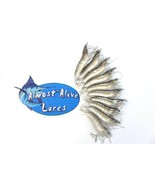 Almost Alive Lures 3-1/4&quot; Artificial Shrimp Lure Bait Black Pack of 10 - $22.02 CAD