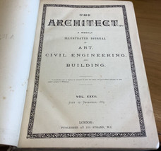The Architect July-Dec 1884 Vol XXXII - £56.04 GBP