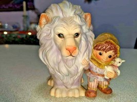 Jody Bergsma Figurines &quot;Let The Journey Begin&quot; Lion And Friend Figures - £14.38 GBP