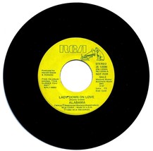 Alabama. Lady Down On Love. 45rpm record on RCA label. - £5.47 GBP