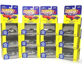 12 1999 Johnny Lightning Aurora Thunderjet Style Slot Car MailAway Chrome BODIES - £228.03 GBP