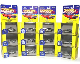 12 1999 Johnny Lightning Aurora Thunderjet Style Slot Car MailAway Chrome BODIES - £228.11 GBP