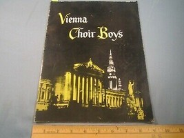 Booklet Vienna Choir Boys 1957-58 Program [Z142g] - £10.71 GBP