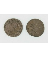 Medieval Europe 2-Coin Lot // 15th Century Bamberg // 16th Century Hungary - £38.92 GBP