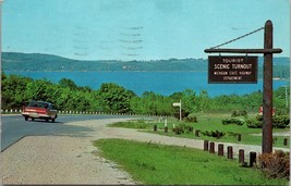 Scenic Turnout on M-115 Between Benzonia &amp; Frankfort MI Postcard PC202 #2 - £3.72 GBP