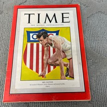 Time The Weekly News Magazine Mel Patton Volume LII No 5 August 2 1948 - £29.39 GBP