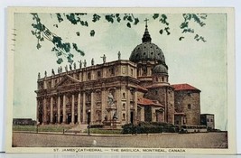Montreal Canada St Paul Cathedral, The Basilica c1910 Postcard J11 - £5.46 GBP