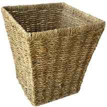 Seagrass Square Waste Paper Basket Bin - £20.10 GBP