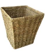 Seagrass Square Waste Paper Basket Bin - £19.87 GBP