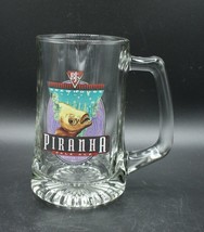 Piranha Pale Ale Glass 16 oz. Beer Mug w/ Handle Weighted Bottom BJ&#39;s Brewhouse - £7.13 GBP