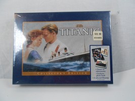 James Cameron&#39;s Titanic Collector&#39;s Edition VHS Box Set - NEW SEALED - £18.25 GBP