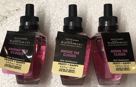 Bath &amp; Body Works Among The Clouds Wallflower Refill Bulbs 3-Pack berry ... - £19.39 GBP