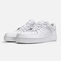 2021 Men&#39;s Solid White Sneakers Women Leather Platform Shoes Classic Designer Sk - £64.36 GBP