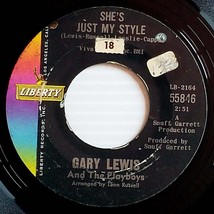 Gary Lewis &amp; The Playboys - She&#39;s Just My Style / I Won&#39;t Make That... [... - £2.69 GBP