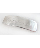 Vintage Sterling Silver Bracelet Name Tag - Eleanor - £23.66 GBP