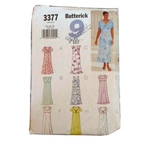 Butterick Pattern 3377 Misses/Petite 9 Easy Dresses UNCUT 14 16 18 - £3.94 GBP