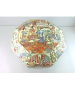 Vintage Antique Chinese Rose Medallion Octagon Rice Warmer - €299,53 EUR