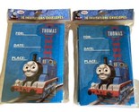 Thomas The Train Die Cut Birthday Party Invitations 31 Invites &amp; Envelop... - £9.79 GBP