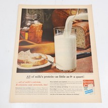 1964 Carnation Instant Milk Schlitz Beer Admiral Dewey Print Ad 10.5x13.5&quot; - £6.26 GBP