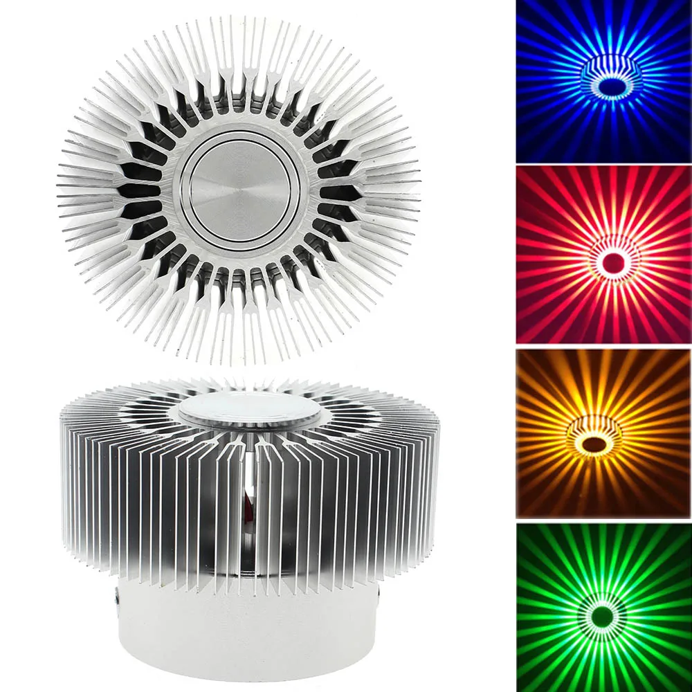 Hot 4 Colors LED 3W flower Ceiling Light Lamp Business Lighting - £145.00 GBP