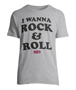 KISS Rock and Roll Men&#39;s Graphic T-shirt  size Large- new - £7.96 GBP